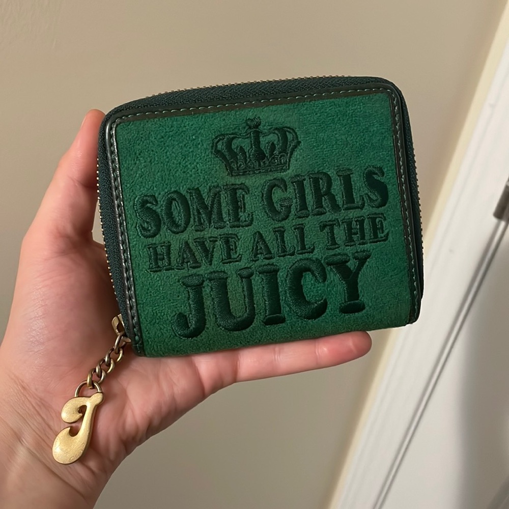Vintage juicy velour wallet